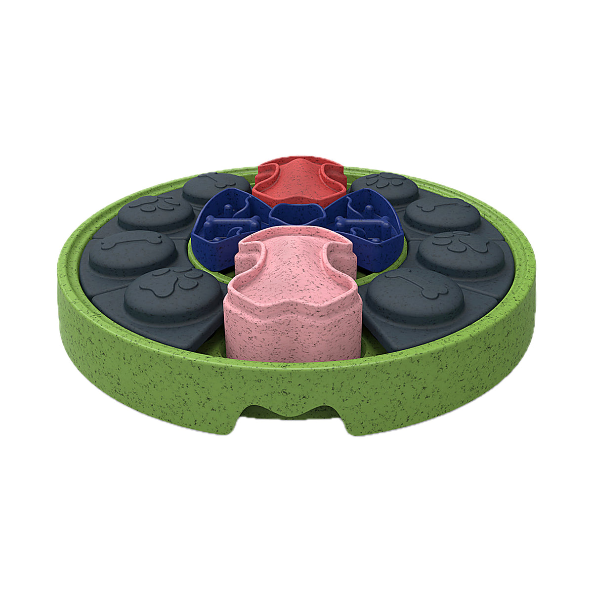 Puzzle Disc met schuifjes en klepjes