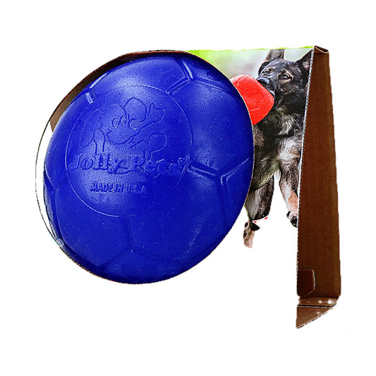 Jolly Soccer Ball blauw 20 cm